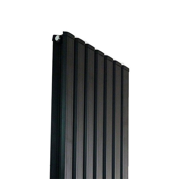 رادیاتور آلومینیومی آنیت 7 پره مدل پایونیر ورتیکال مشکی-1