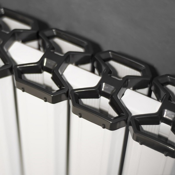 رادیاتور آلومینیومی آنیت 17 پره مدل اکوپایونیر سفید-1