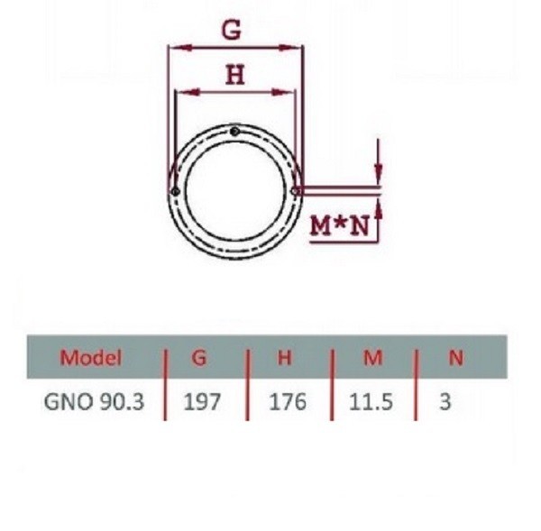 مشعل گازوئيل سوز گرم ایران مدل GNO 90/3-2