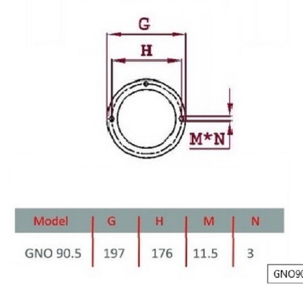 مشعل گازوئيل سوز گرم ایران مدل GNO 90/5-2