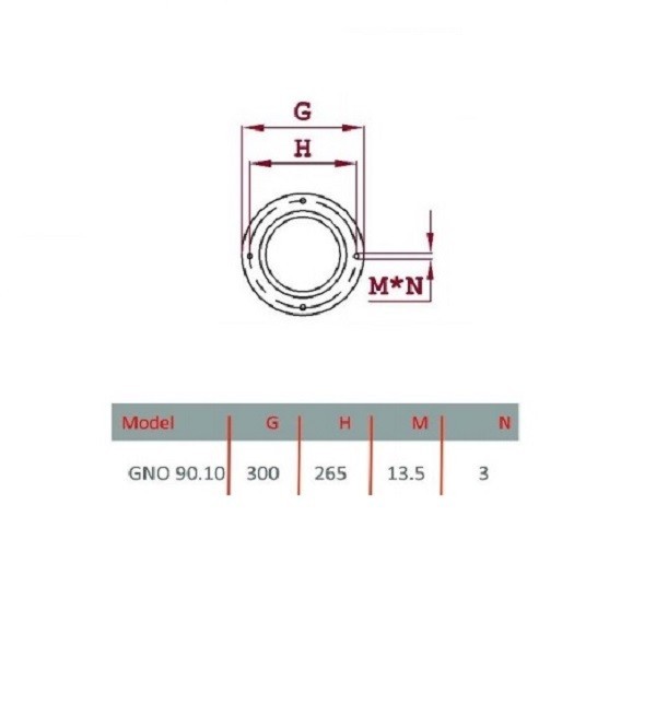 مشعل گازوئيل سوز گرم ایران مدل GNO 90/10-2