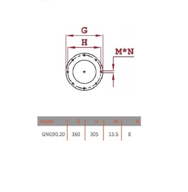 مشعل گازوئيل سوز گرم ایران مدل GNO 90/20-1