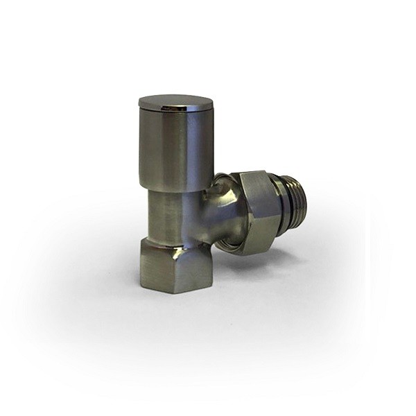 شیر رادیاتور کروم گرد مات دکوراتیو HTM-2