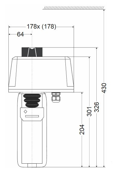 محرک الکتریکی هانیول تدریجی ML7421B3003-1