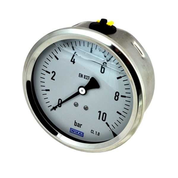 مانومتر ویکا افقی روغنی صفحه6سانت مدل213.53-1