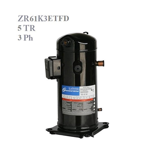 کمپرسور اسکرال کوپلند 5 تن تبرید سه فاز ZR61K3ETFD-1