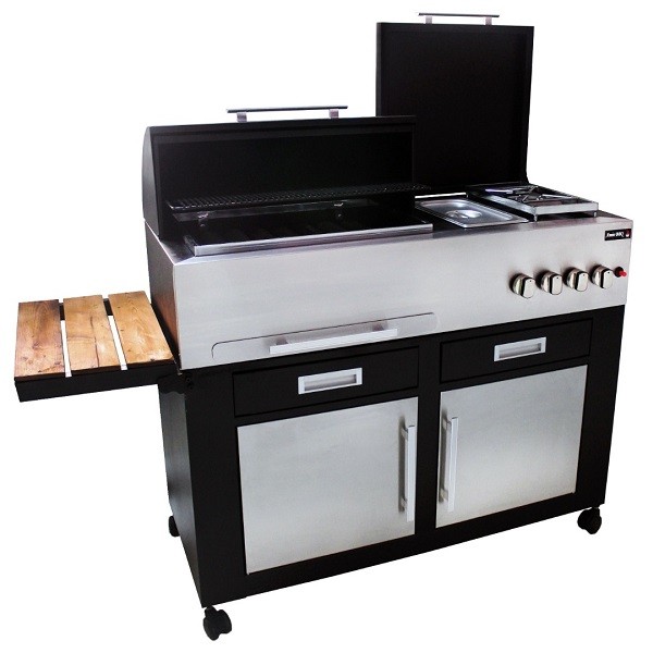 باربیکیو 110 سانتی تابان با پایه کابینت دار-1