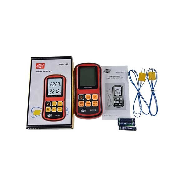 ترمومتر دوکاناله بنتک مدل GM1312-1