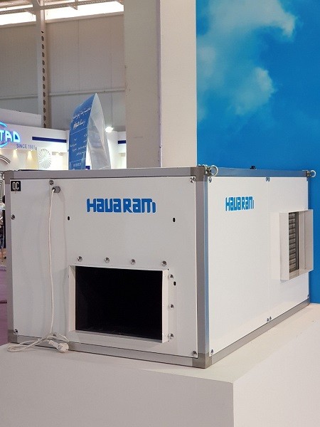 هواساز آپارتمانی سقفی هوارام مدل HUC5B-5