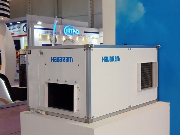 هواساز آپارتمانی سقفی هوارام مدل HUC16B-1