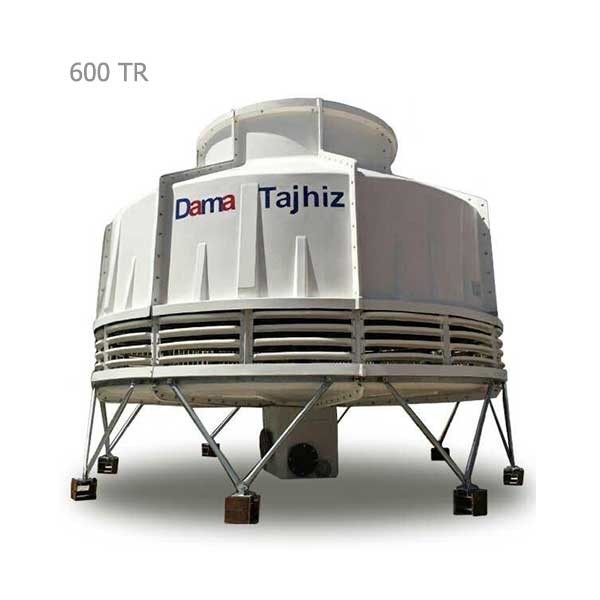 برج خنک کننده فایبرگلاس مدور دماتجهیز 600 تن تبرید-21