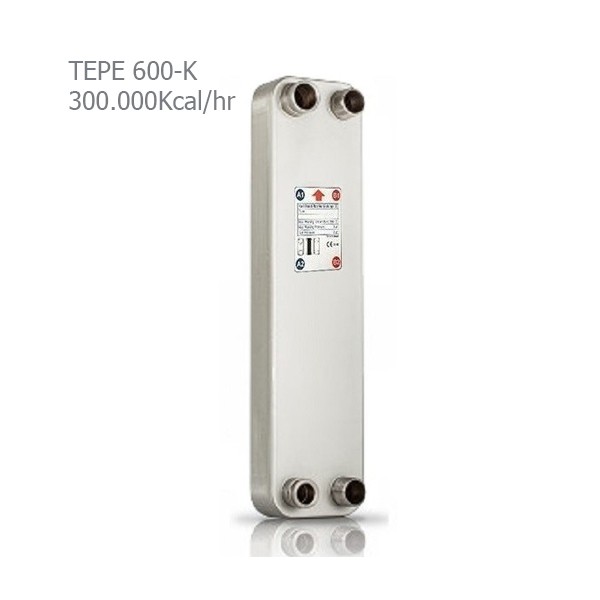 مبدل حرارتی صفحه ای کائوری سری K مدل TEP-600-1