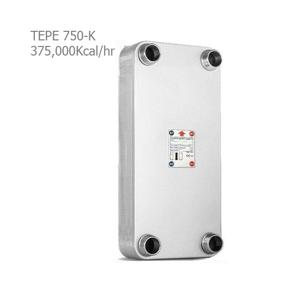 مبدل حرارتی صفحه ای کائوری سری K مدل TEP-750-1