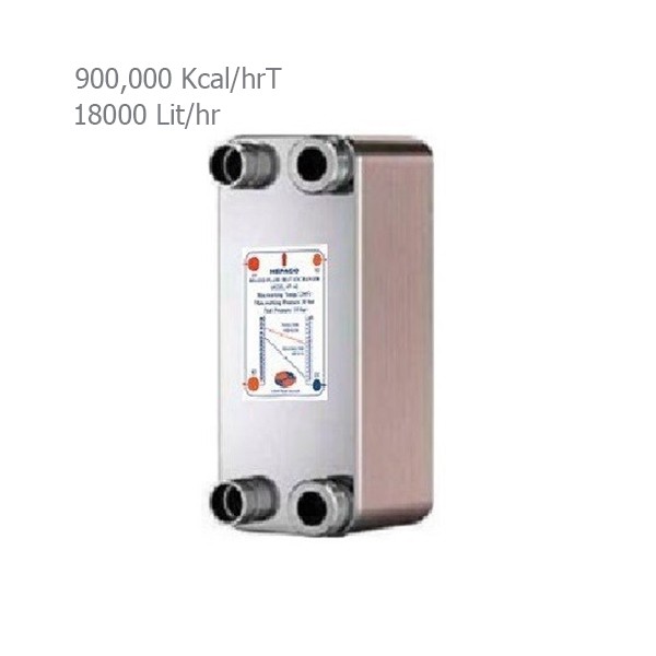 مبدل حرارتی صفحه ای هپاکو مدل HP-1800-2