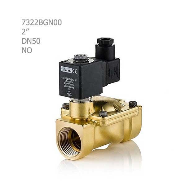 شیر برقی آب پارکر سری 7322 سایز "2-1