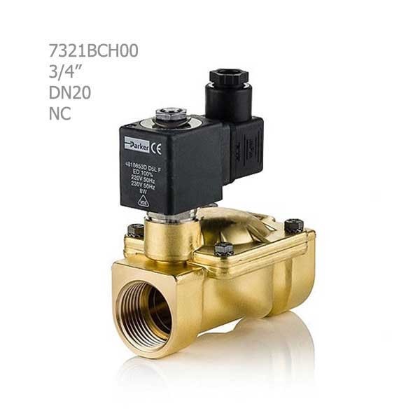 شیر برقی بخار پارکر سری 7321 سایز "3/4-1