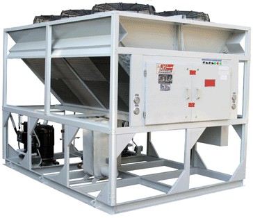 چیلر ساراول تراکمي هوايي با چهار کمپرسور رفت و برگشتي-1