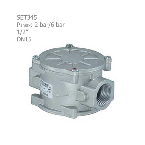 فیلتر گازی ستاک دنده ای "1/2 مدل SET345-1