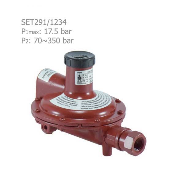رگلاتور گاز مایع ستاک مدل SET291/1234-1