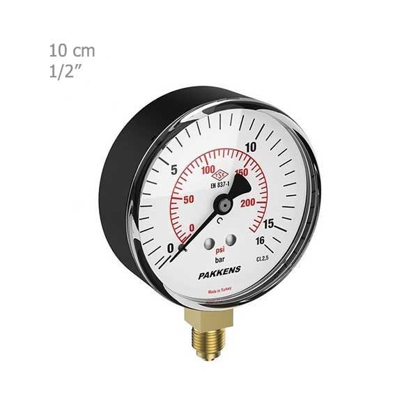 مانومتر پکنز عمودی خشک صفحه 10 سانت-1