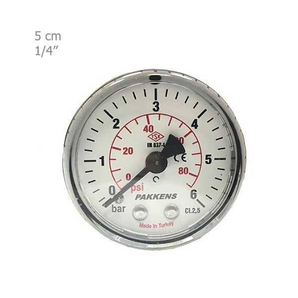 مانومتر پکنز افقی خشک صفحه 5 سانت-2