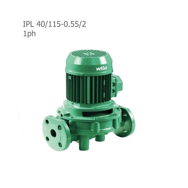 پمپ سیرکولاتور خطی ویلو سه فاز IPL 40/115-0.55/2-1