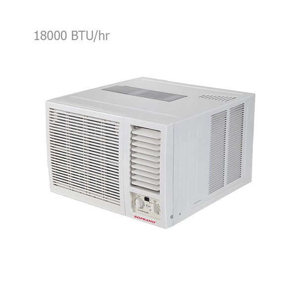 کولر گازی پنجره ای سوپرانو 18000 مدل SNO-18CW/TP-1