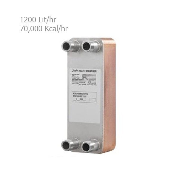 مبدل حرارتی صفحه ای دانفوس مدل B3-014C-40-2