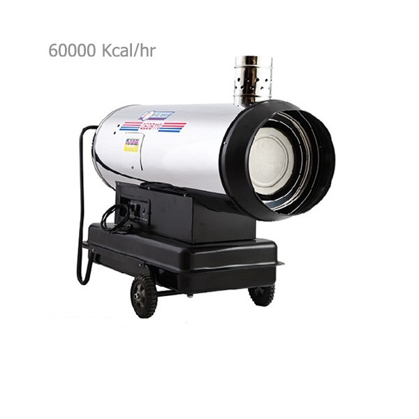 جت هیتر دوگانه سوز باک دار نیرو تهویه البرز مدل QEDB-110-3