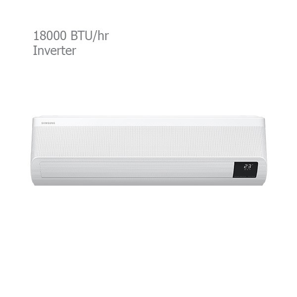 کولر گازی سامسونگ 18000 اینورتر ویندفری AR18TSEAFWK/JO-9
