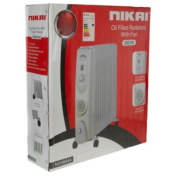 شوفاژ برقی نیکای 13 پره مدل NOH844A-2