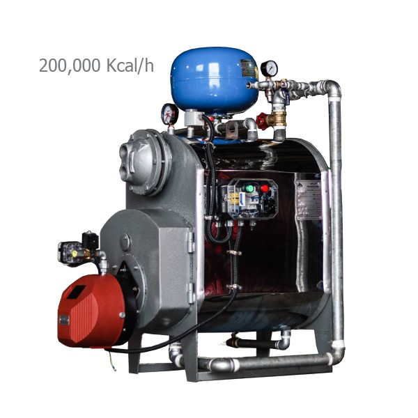 پکیج گرمایشی استخر خزر منبع بندر دو حالته KM-200-1