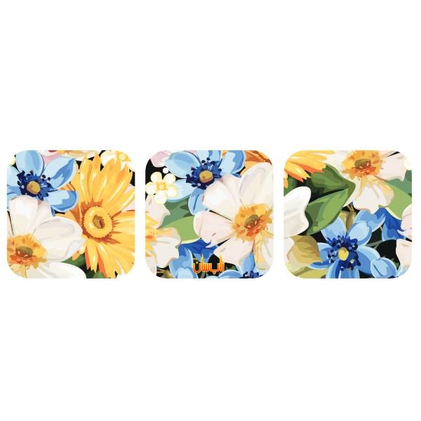 رادیاتور برقی شیشه ای چند تکه تاپ سان مدل D-917 چیدمان 5-2