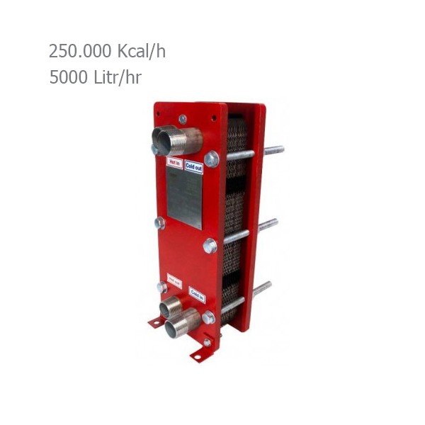 مبدل حرارتی صفحه ای واشردار آگرین انرژی(AGEN ) مدل D40-1