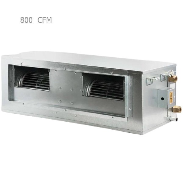 فن کویل کانالی رویال کول 800cfm مدل RCDF800-1
