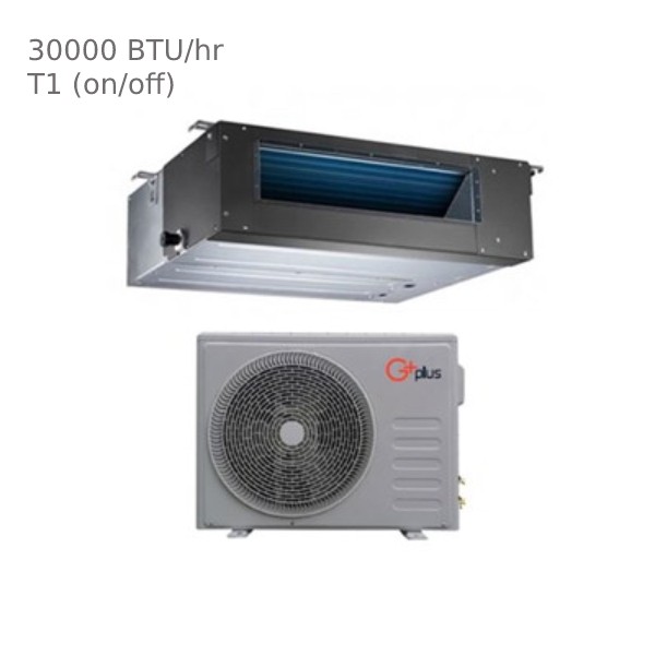 داکت اسپلیت جی پلاس 30000 مدل GCD-30PN6FHR1-1