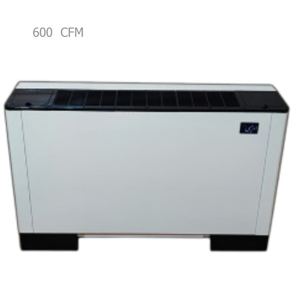 فن کویل زمینی دکوراتیو 600cfm ادریسی مدل FCEFTP600-1