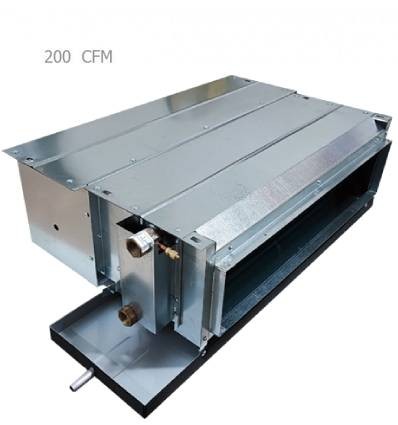 فن کویل سقفی توکار 200cfm ادریسی مدل FCECCD200-1