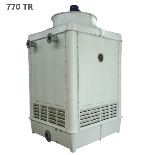 برج خنک کننده فایبرگلاس مکعبی 770 تن تبرید سارآفرین مدل AFC-3