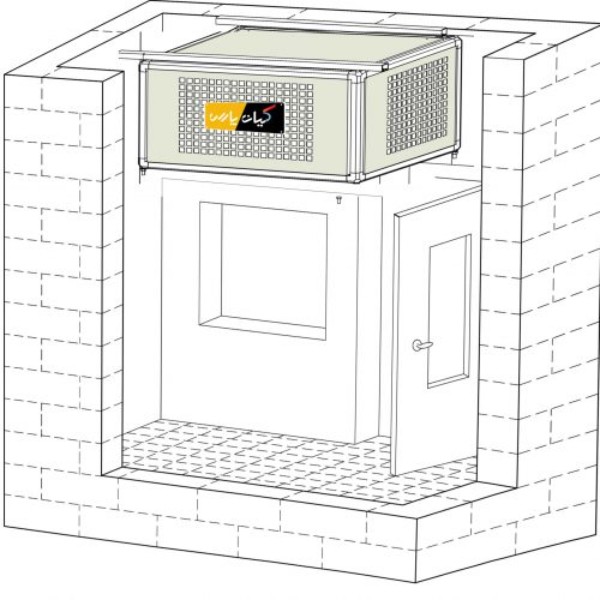 کولر آبی زیرسقفی اکونومی کیان پارس (دماتجهیز) 7000-3