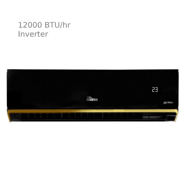کولر گازی اینورتر 12000 گرین مدل بلک SDKB-CH12F1C1A2P