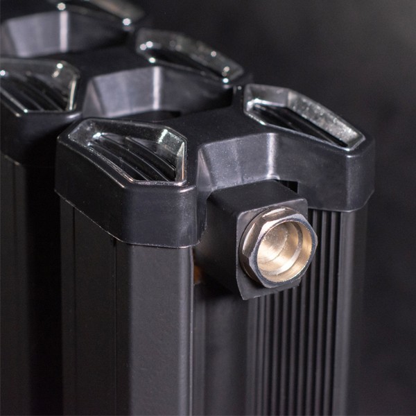 رادیاتور آلومینیومی آنیت 17 پره مدل پایونیر مشکی-3