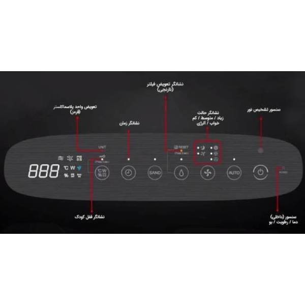 دستگاه تصفیه هوا شارپ مدل KI-N50SA-H-2