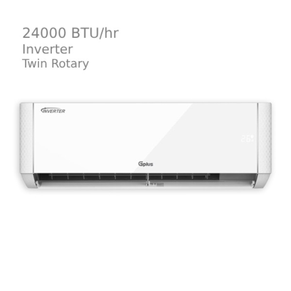 کولر گازی اینورتر 24000 جی پلاس GAC-TV24TP1-1