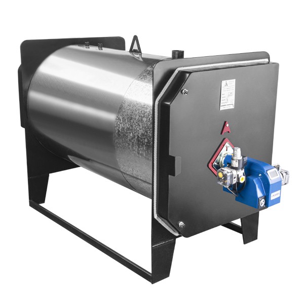 دیگ آبگرم موتورخانه ای فولادی 500000 آراز صنعت مدل B500s-2