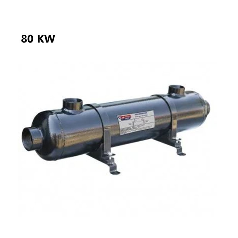 مبدل حرارتی پوسته و لوله استخر ترموپول مدل TPM-80-2