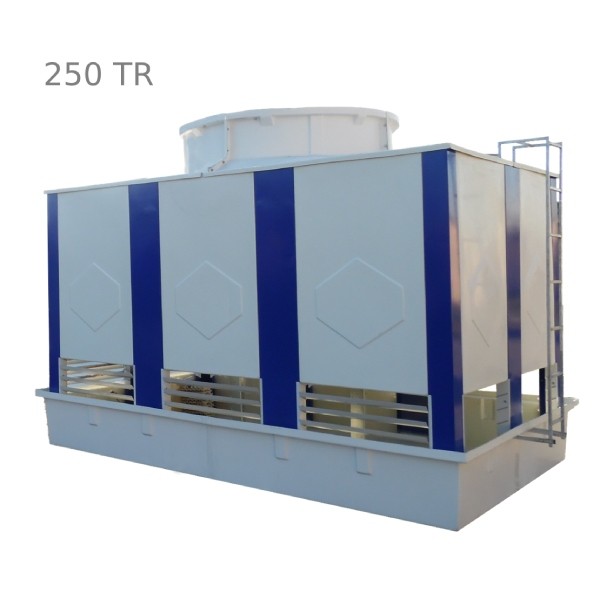 برج خنک کننده صنعتی مدار باز 250 تن تبرید دماتجهیز-1