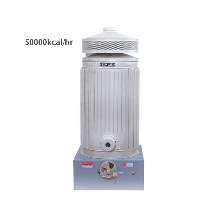 بخاری کارگاهی گازی 50000 کیلو کالری ایران هیتر مدل GW0500-1