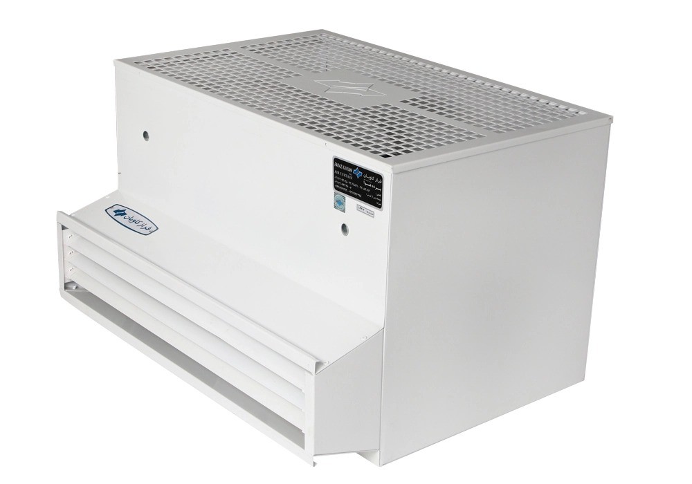 پرده هوا صنعتی فرازکاویان مدل 120-HV-HW-2