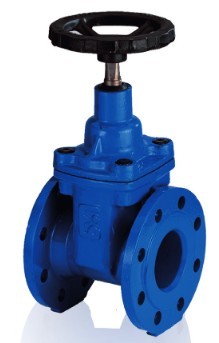 شیر کشویی چدنی و فلنجی زبانه لاستیکی فاراب-2